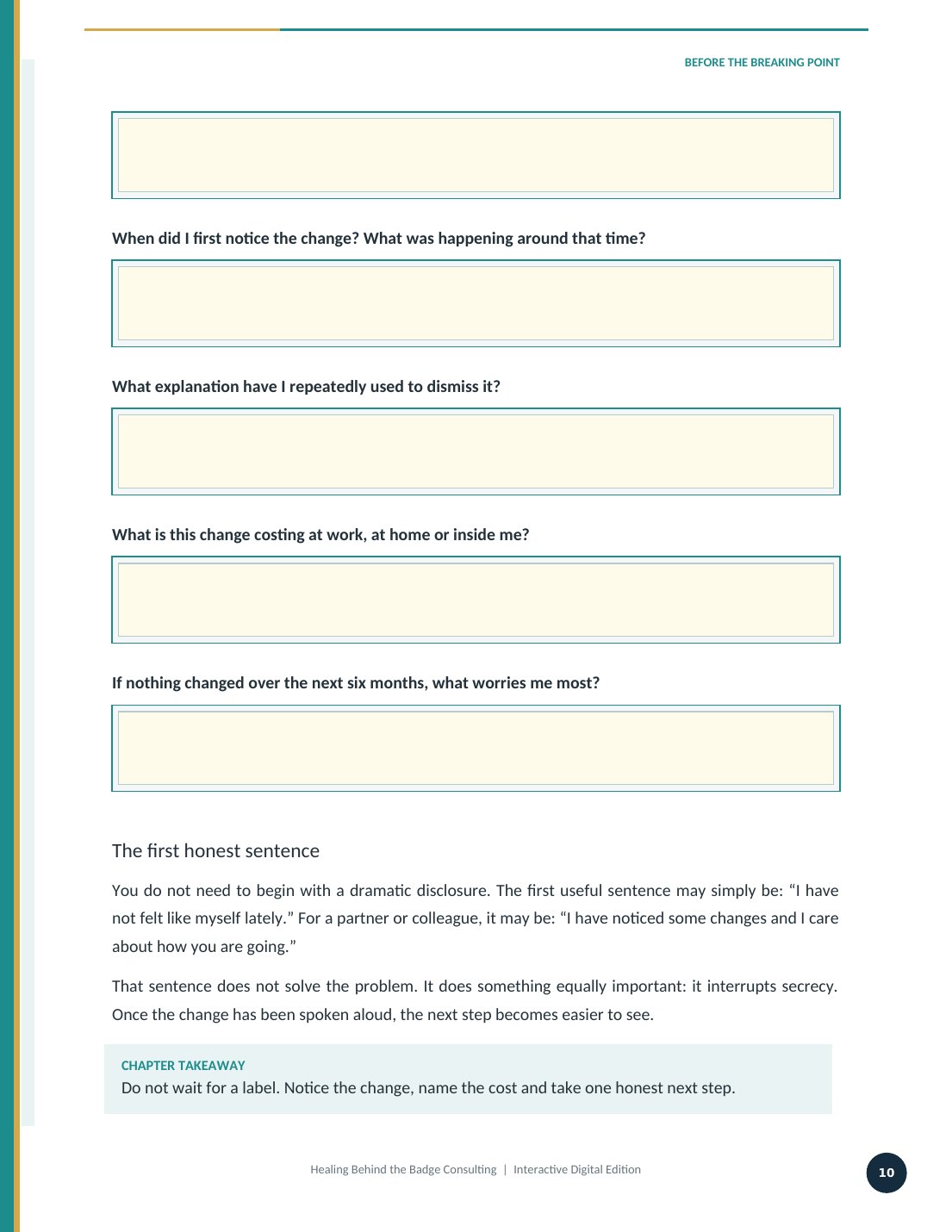 Interactive reflection