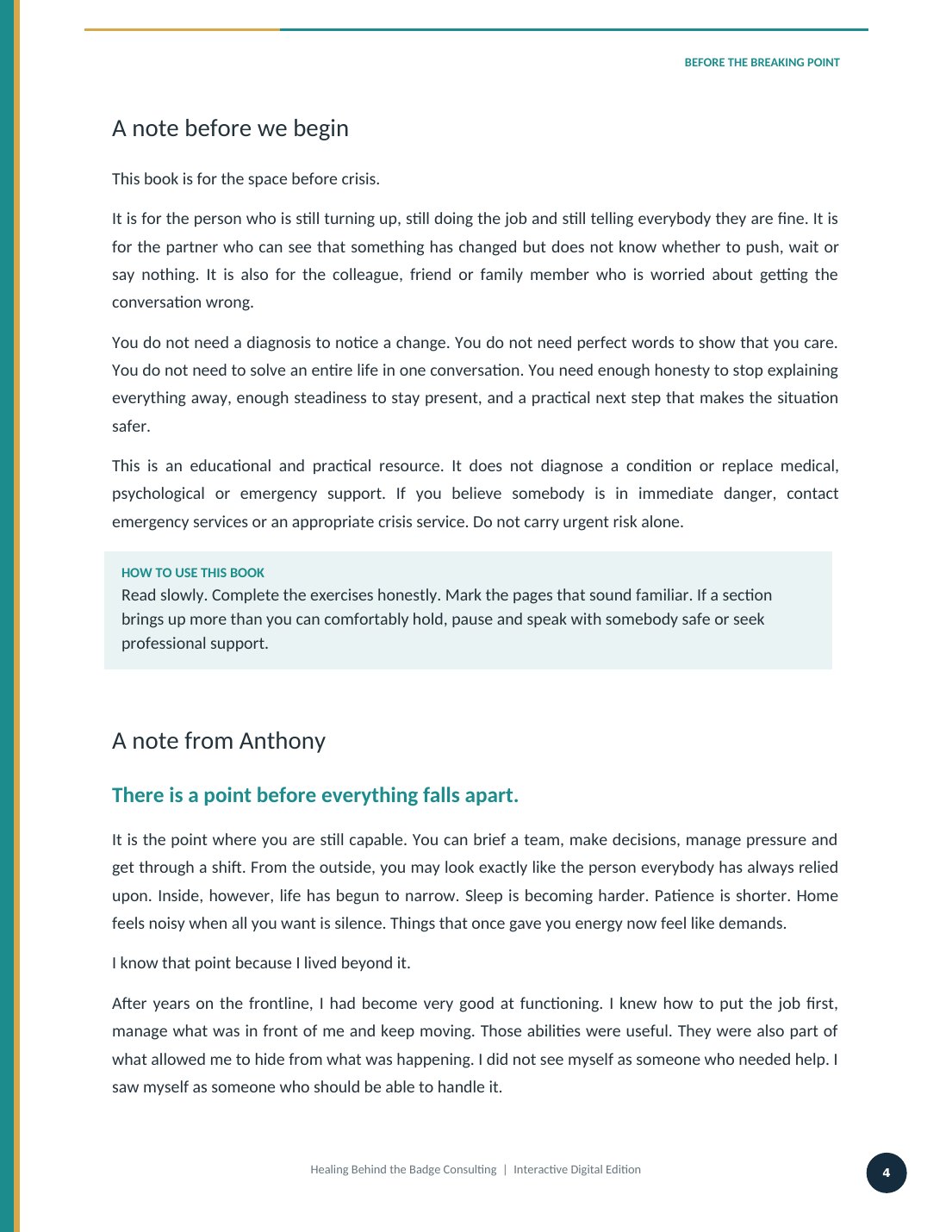 A note before we begin