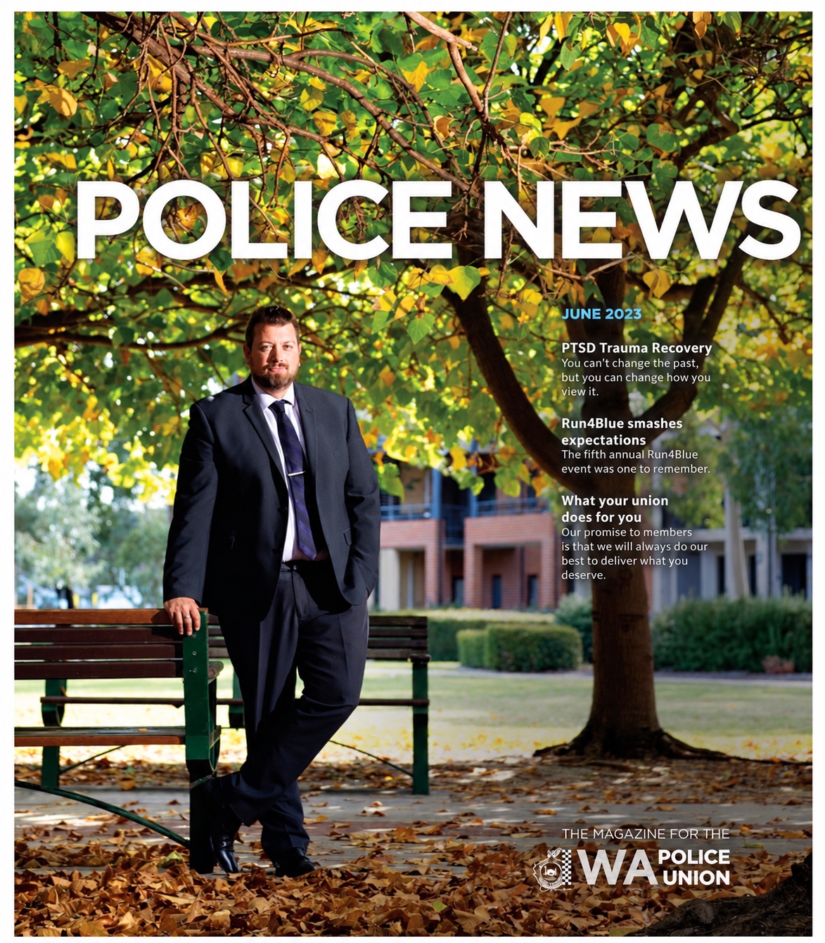 June 2023 Police News cover featuring Anthony Pymm